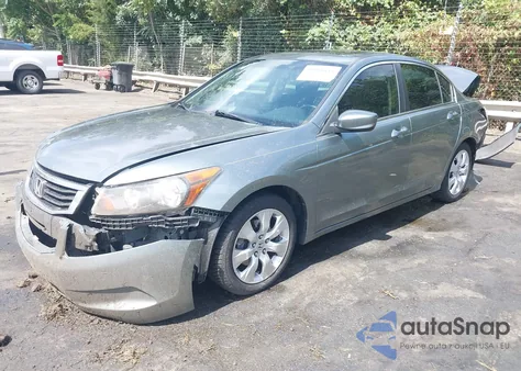 2008 Honda Accord 2.4 Ex-L из США, поврежденный, VIN JHMCP26828C075423